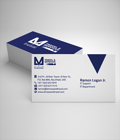 Al Masaood Business Card