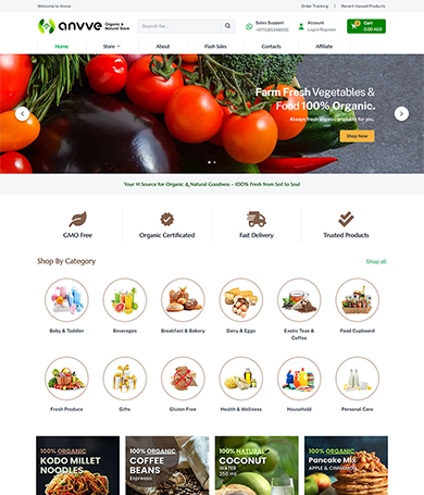 Anvve Organic & Natural Store
